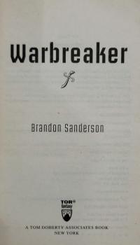 Warbreaker: Sanderson, Brandon: 9780765360038: : Books